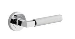 Brunswick Lever - Round Rose Chrome Plated