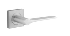 Como Lever - Square Rose Satin Chrome