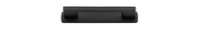 Cali Cabinet Pull with Backplate - CTC 96mm Matt Black