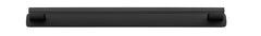 Cali Cabinet Pull with Backplate - CTC 256mm Matt Black