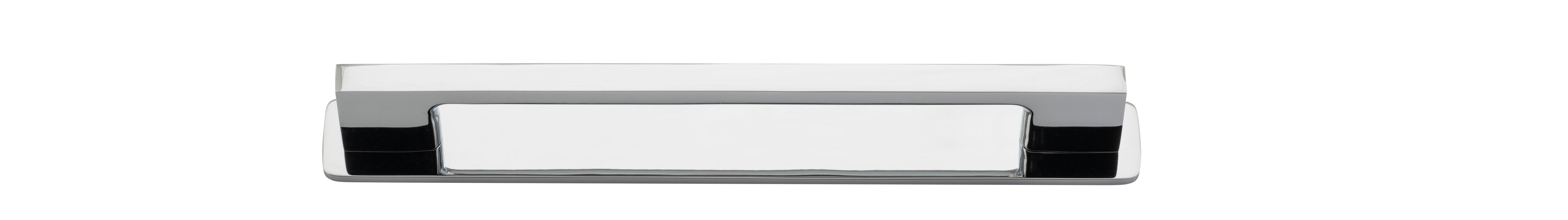 Cali Cabinet Pull with Backplate - CTC 160mm Chrome Plated