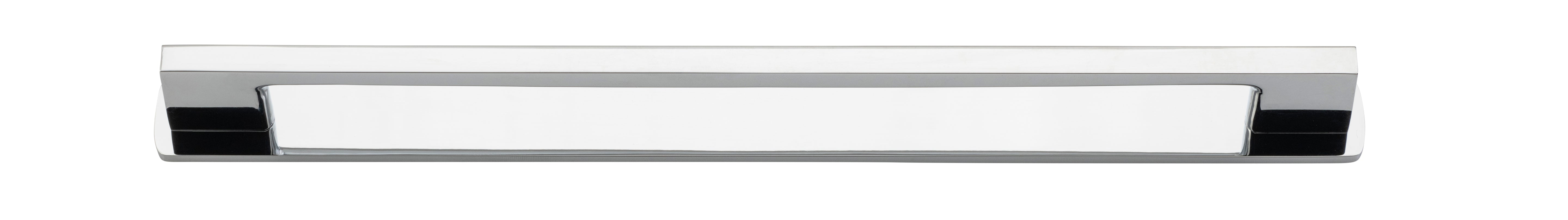 Cali Cabinet Pull with Backplate - CTC 256mm Chrome Plated