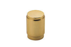 Berlin Cupboard Knob P28xD20mm Polished Brass