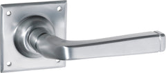 Menton Lever - Square Rose Satin Chrome / Passage