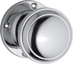 Milton Knob - Round Rose Chrome Plated / Passage