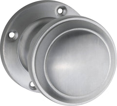 Milton Knob - Round Rose Satin Chrome / Passage