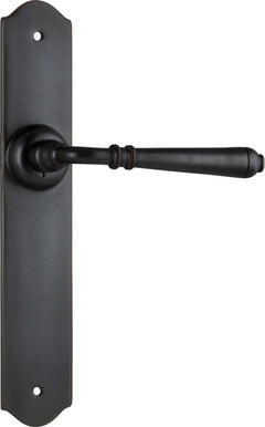 Reims Lever - Long Backplate Antique Copper / Latch | Passage