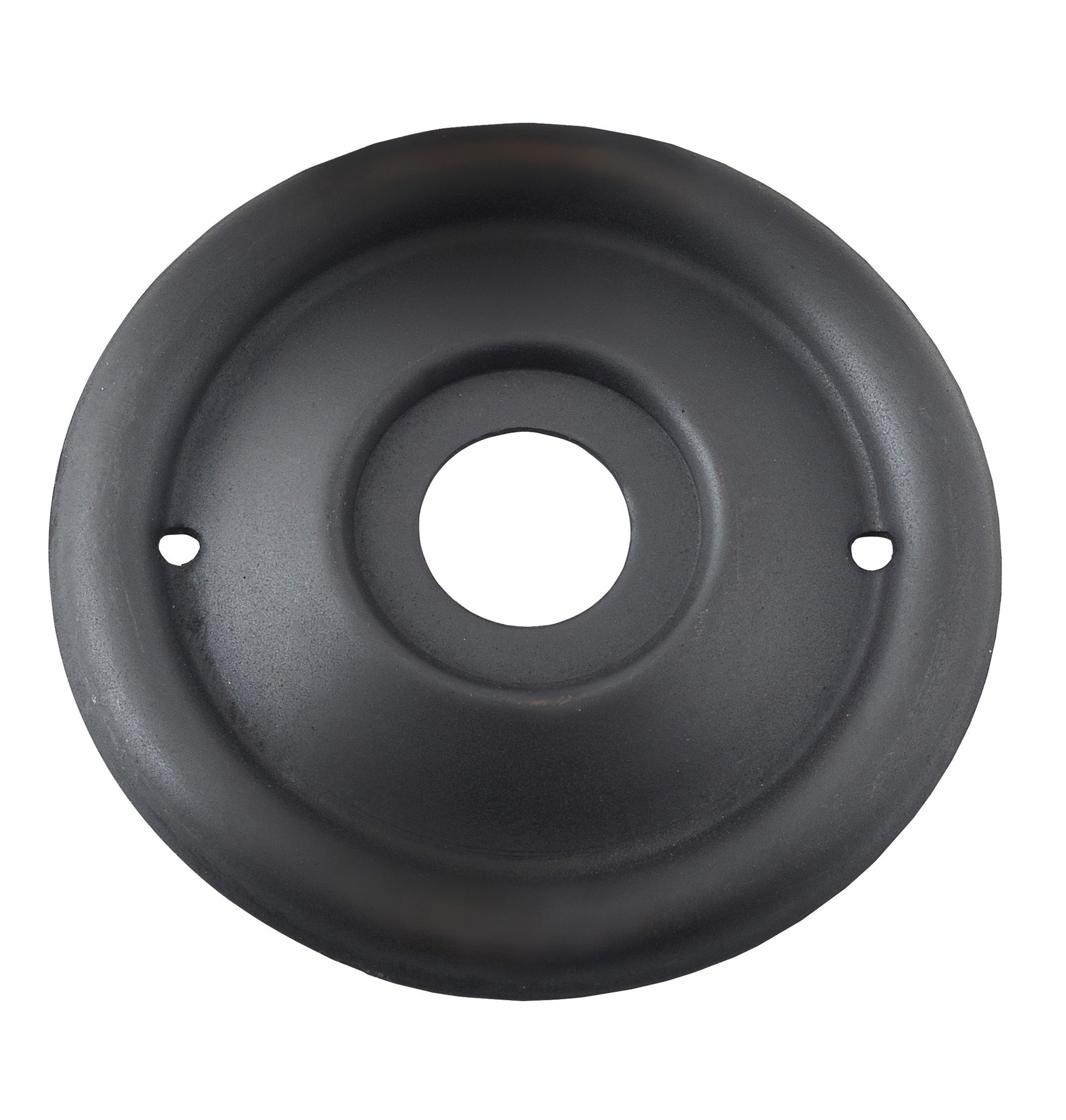 Milled Edge Mortice Knob Backplates Antique Copper / Passage / 46mm