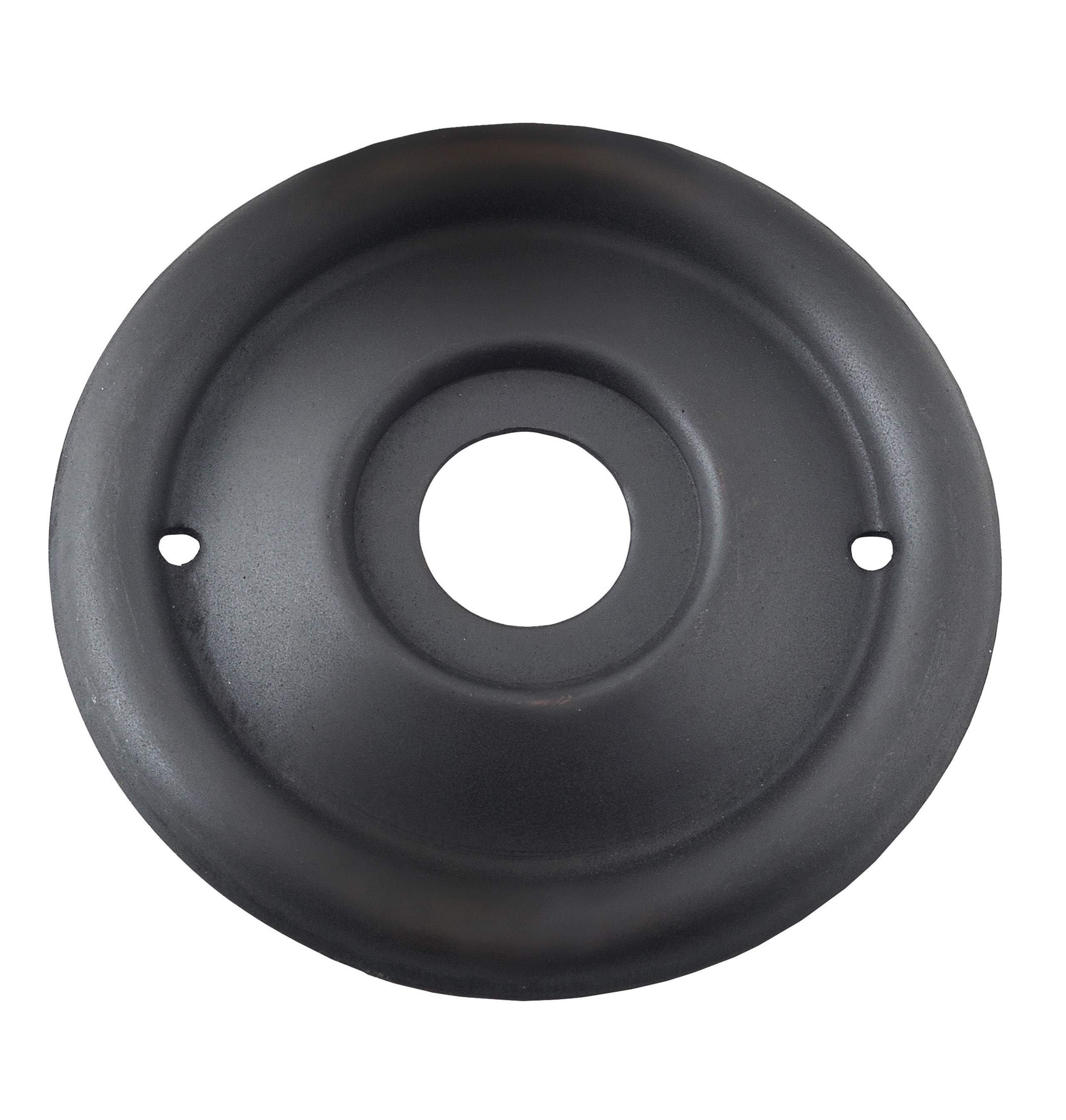 Milled Edge Mortice Knob Backplates Antique Copper / Passage / 46mm