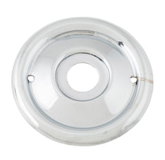 Milled Edge Mortice Knob Backplates Satin Chrome / Passage / 46mm