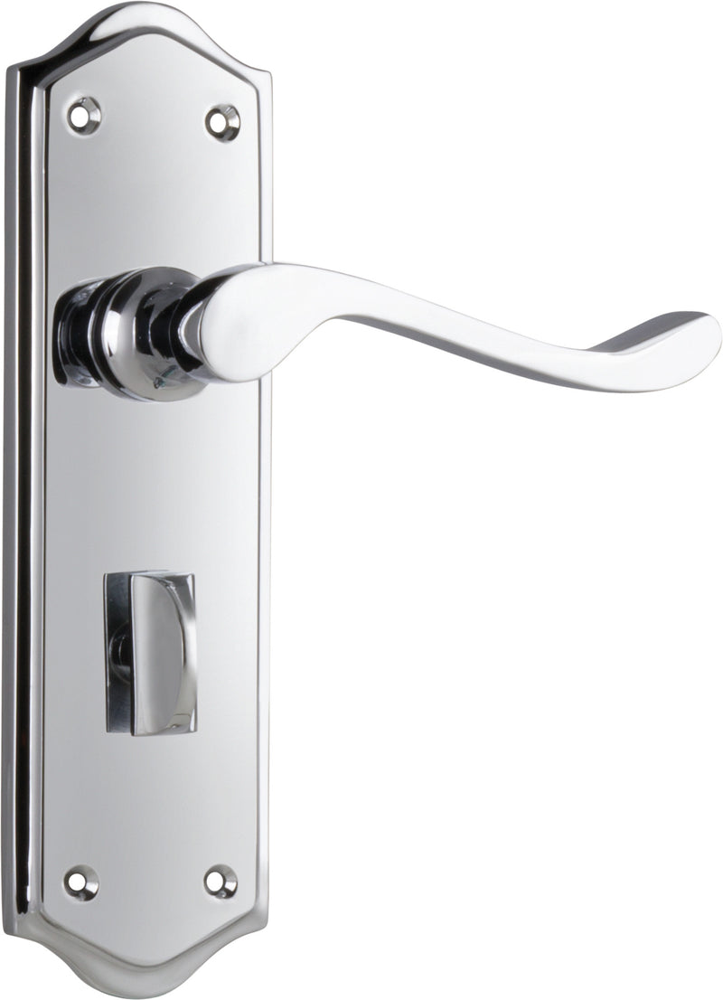 Henley Lever - Long Backplate Chrome Plated / Privacy | Privacy