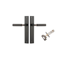 Berlin Lever - Rectangular Backplate Passage Kit Antique Brass / Solid Brass