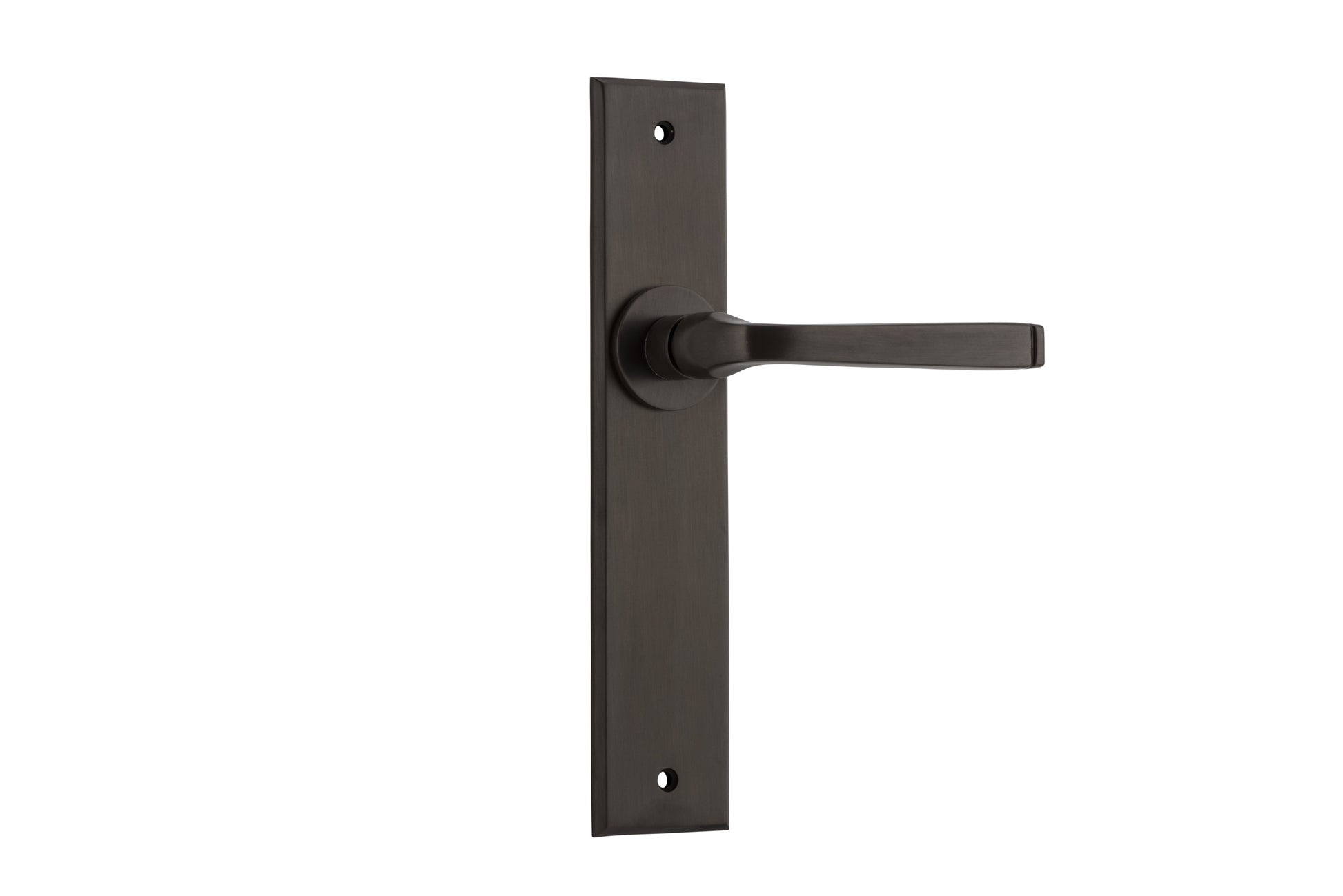 Annecy Lever - Chamfered Backplate (Handles Only) Signature Brass / Passage