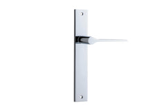 Como Lever - Rectangular Backplate Chrome Plated