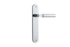 Berlin Lever - Oval Backplate Chrome Plated