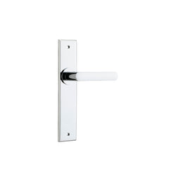 Osaka Lever - Chamfered Backplate Chrome Plated / Solid Brass