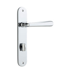 Copenhagen Lever - Oval Backplate Chrome Plated / Solid Brass