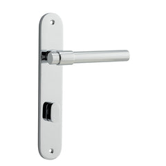 Helsinki Lever - Oval Backplate Chrome Plated / Solid Brass