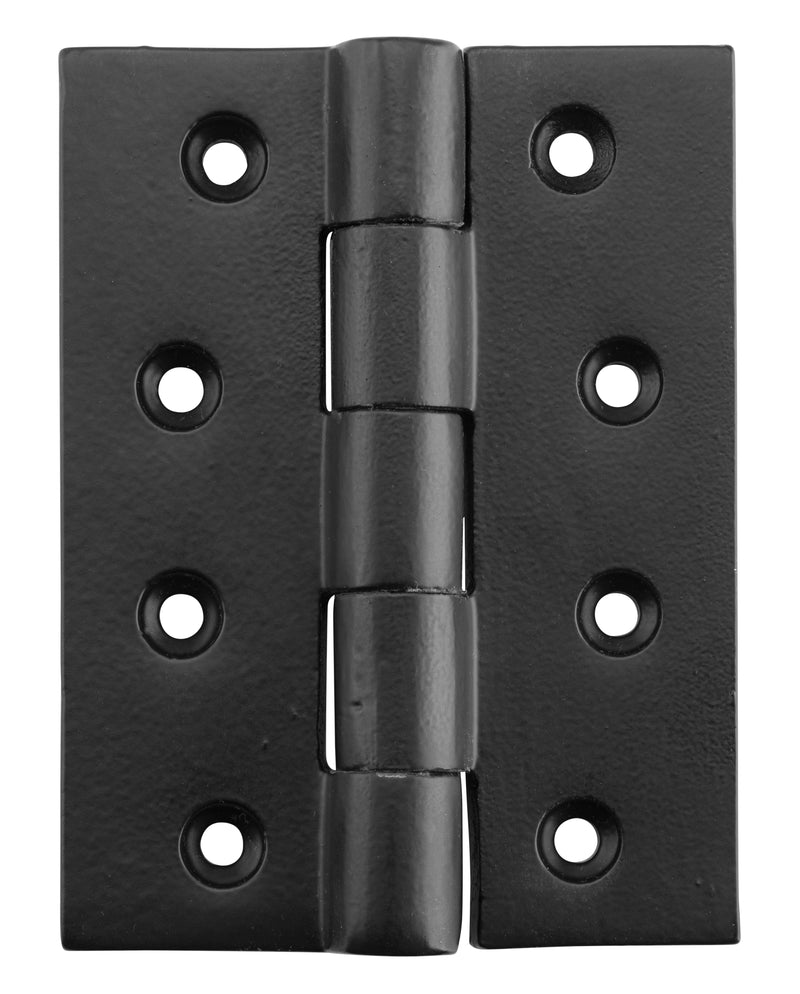 Fixed Pin Cast Iron Hinge Matt Black / H100xW75mm