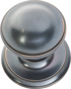 Classic Centre Door Knob Antique Copper