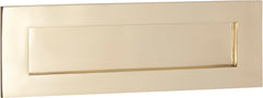 Letter Plates Polished Brass