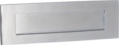 Letter Plates Satin Chrome