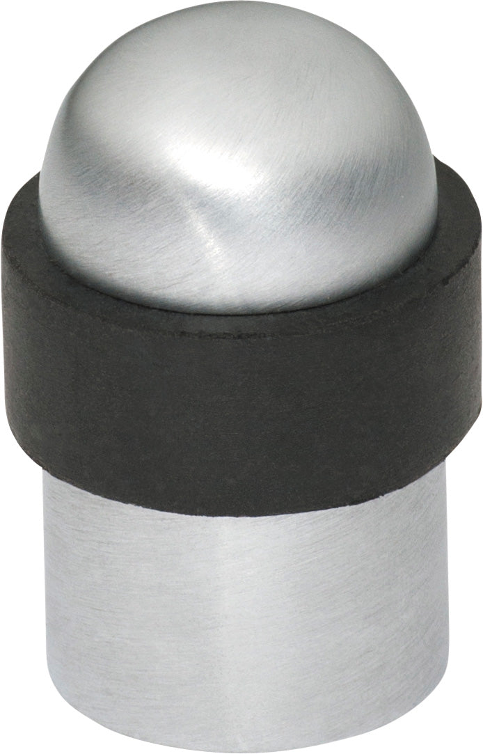 Domed Door Stop Satin Chrome
