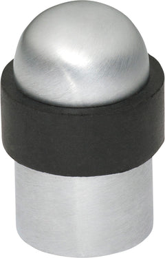 Domed Door Stop Satin Chrome