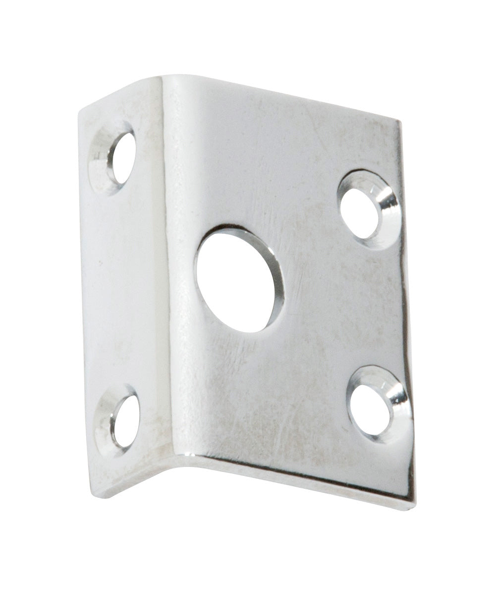 Barrel Bolt Right Angle Keeper Chrome Plated / 7.5mm