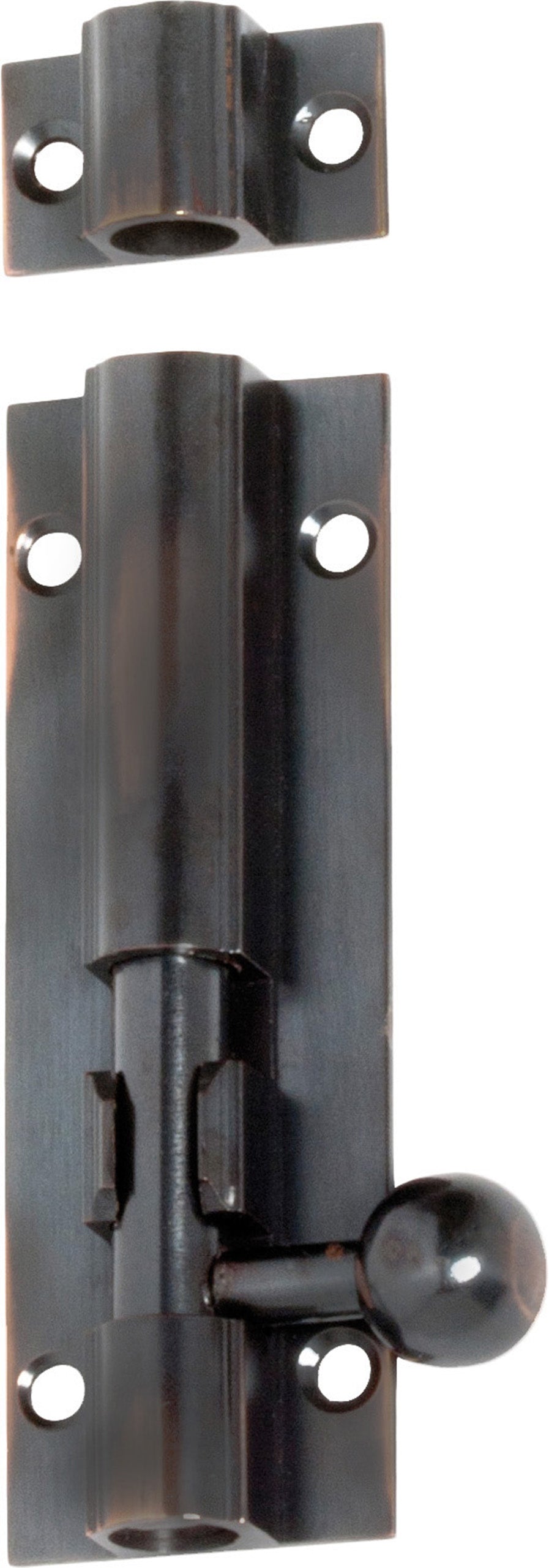 Barrel Bolt Antique Copper / L75mm
