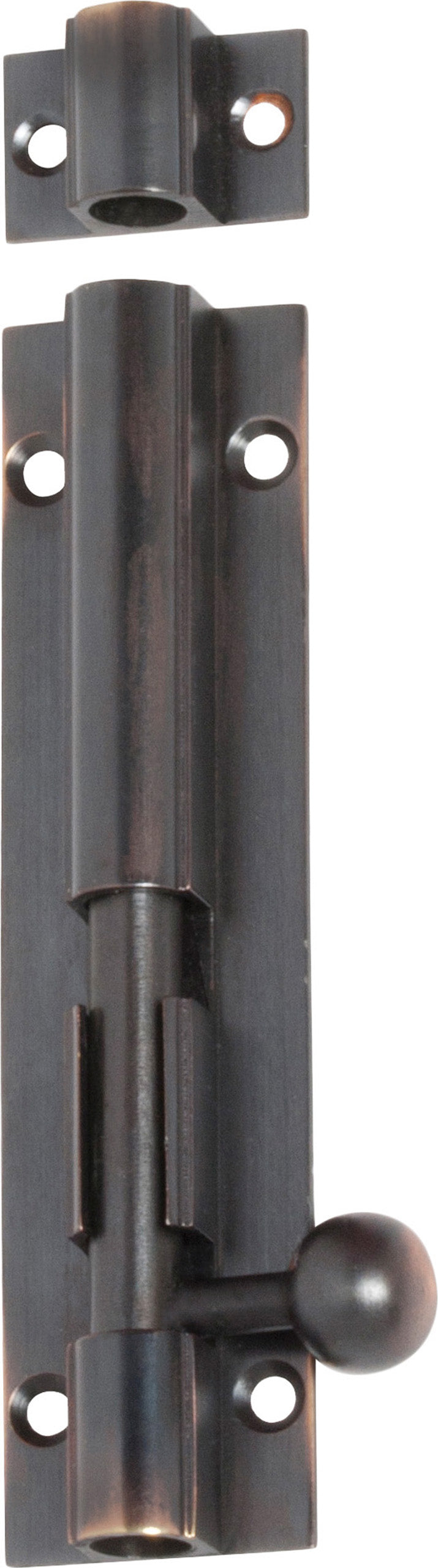 Barrel Bolt Antique Copper / L100mm