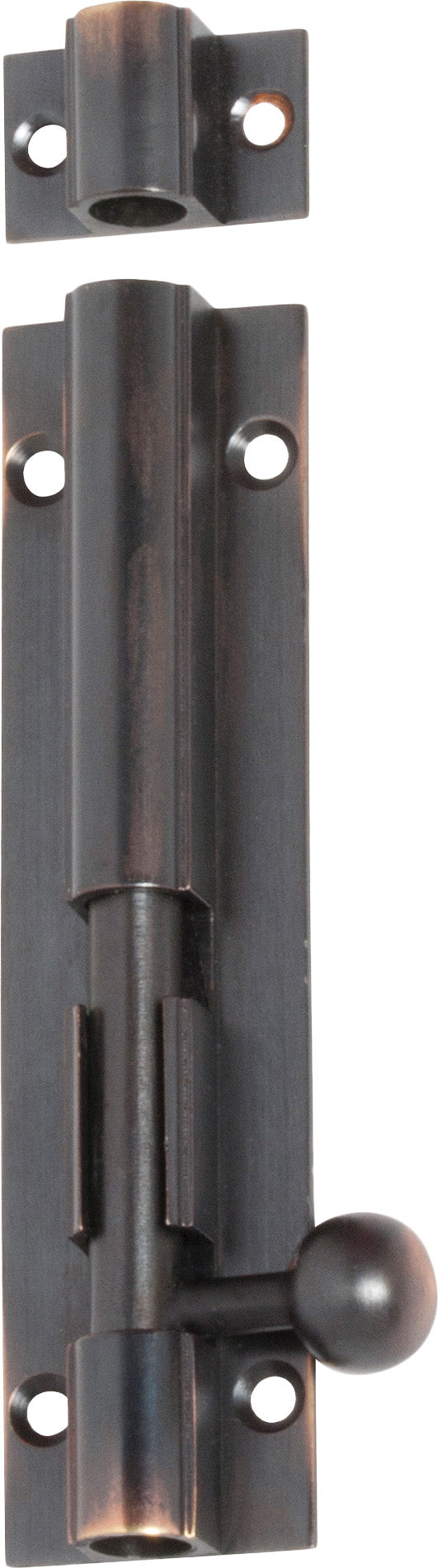 Barrel Bolt Antique Copper / L100mm