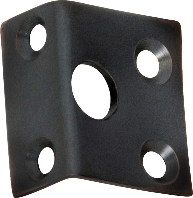 Barrel Bolt Right Angle Keeper Antique Copper / 7.5mm