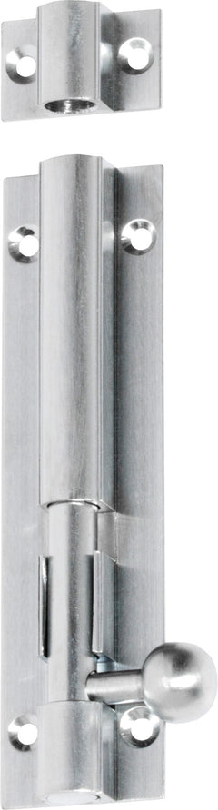Barrel Bolt Satin Chrome / L100mm