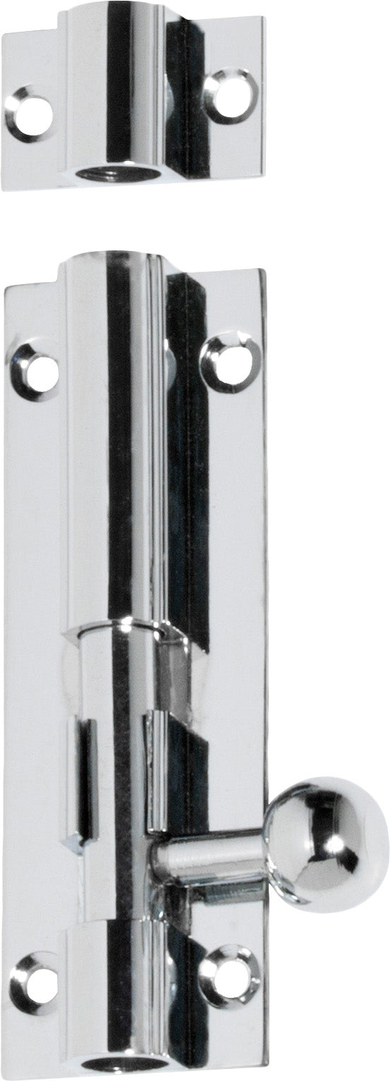 Barrel Bolt Chrome Plated / L75mm
