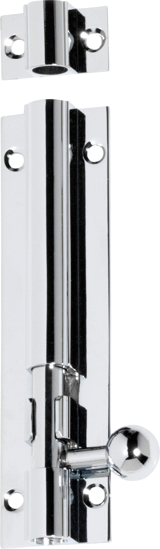 Barrel Bolt Chrome Plated / L100mm