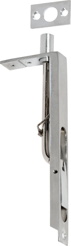 Flush Bolt Satin Chrome / L150mm
