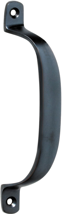Offset Pull Handle Antique Copper / H130xP23mm