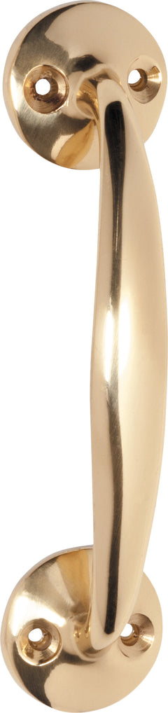 Telephone Pull Handle Polished Brass / L110xP30mm