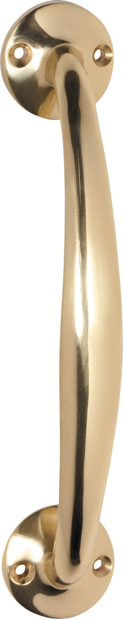 Telephone Pull Handle Polished Brass / L187xP45mm