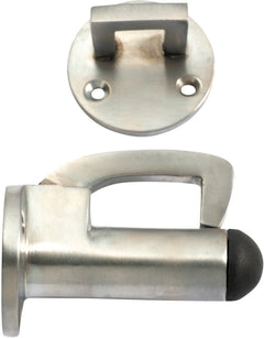 Hook Door Stop Satin Chrome