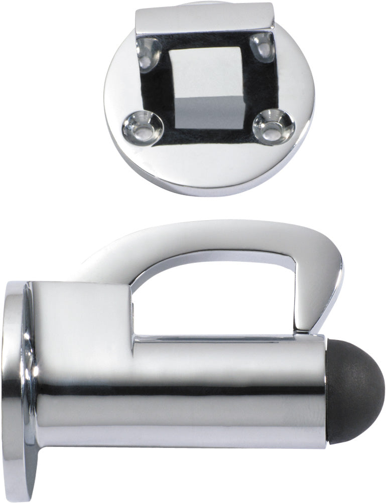 Hook Door Stop Chrome Plated