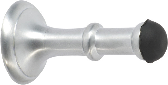 Small Concealed Fix Door Stop Satin Chrome