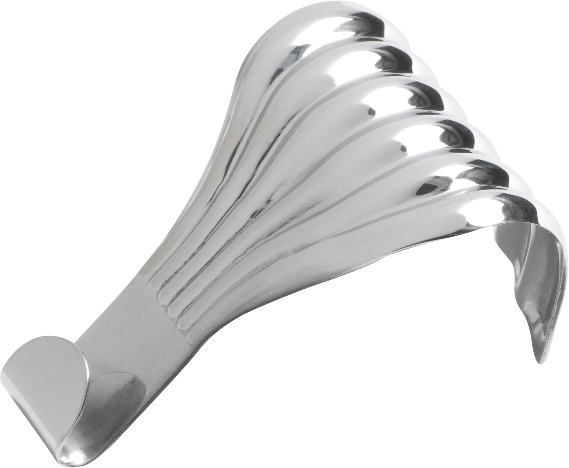 Fluted Picture Rail Hooks Chrome Plated