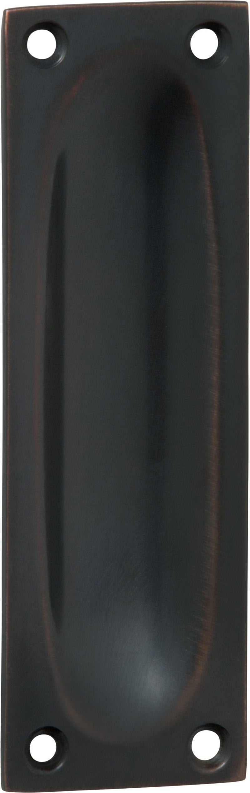 Classic Flush Pull Antique Copper / Small