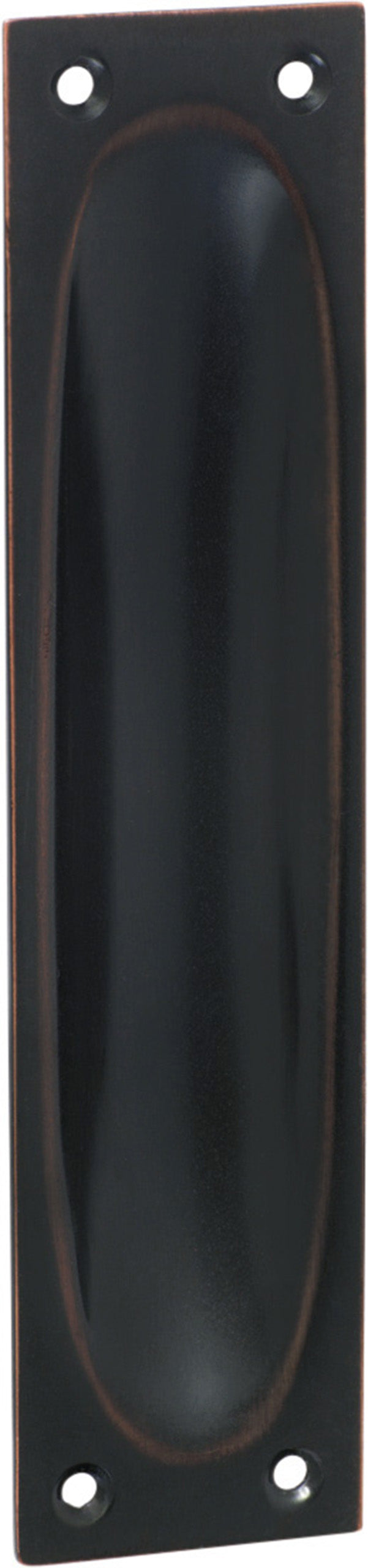 Classic Flush Pull Antique Copper / Large