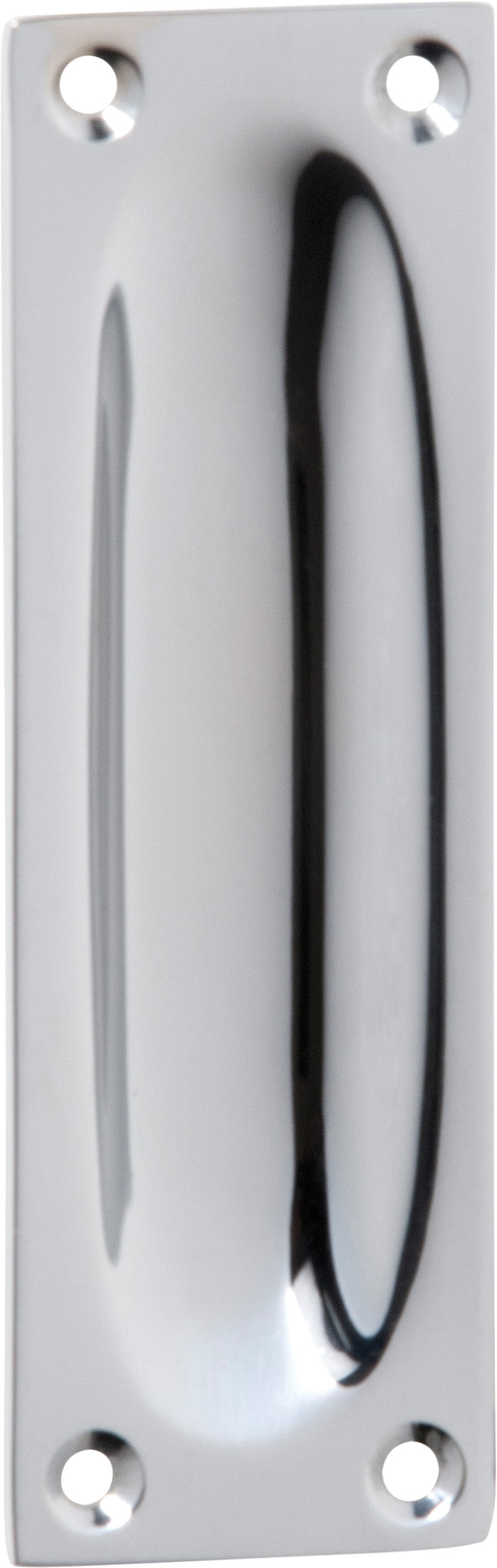 Classic Flush Pull Satin Chrome / Small