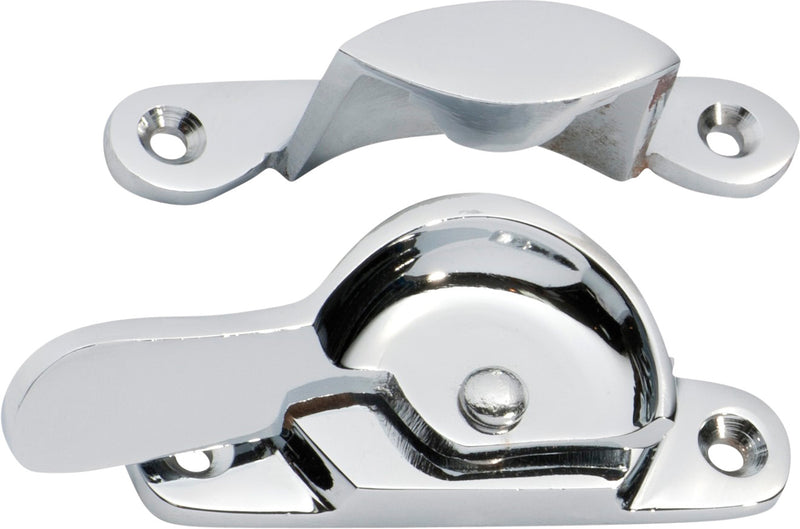 Narrow Sash Fastener Chrome Plated