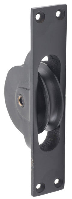 Sash Window Pulley Matt Black