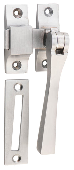 Square Casement Fastener Satin Chrome